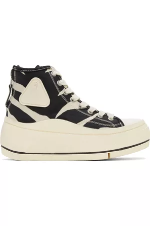 R13 Donna Sneakers alte - Black Zebra Kurt High Top Sneakers