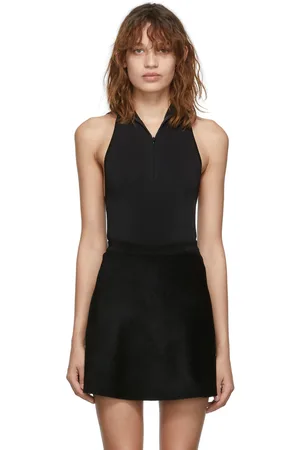 Alaïa Black High Shine Bodysuit