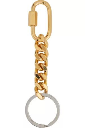 In Gold We Trust Uomo Gioielli - Curb Chain Keychain