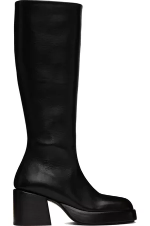 MARSÈLL Donna Stivali - Black Plattino Boots