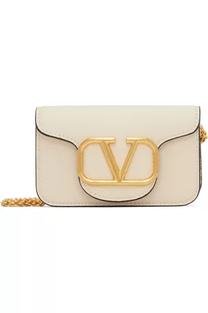 VALENTINO GARAVANI Donna Mini borse - Off-White Micro Locò Bag