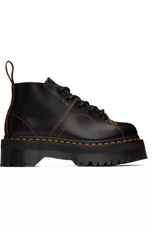 Dr. Martens Donna Stivali - Black Church Quad Boots