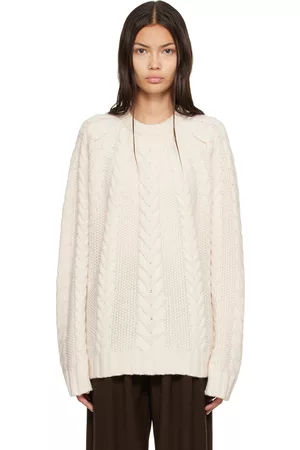 Hope Donna Maglioni - Off-White Crewneck Sweater