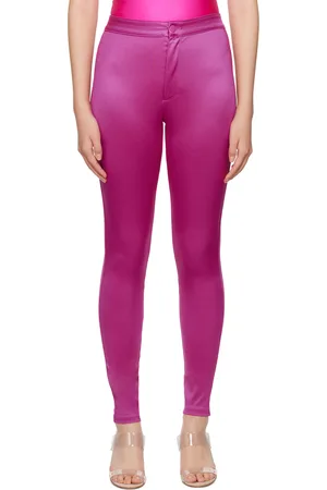 SKIMS Pink Disco Trousers