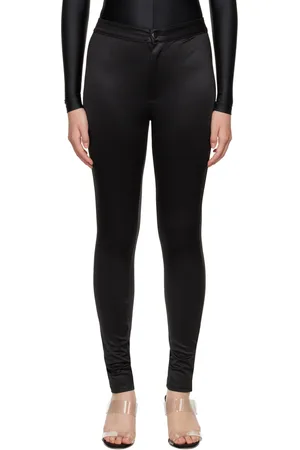 SKIMS Black Disco Trousers