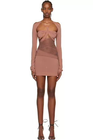 Nensi Dojaka Donna Vestiti - SSENSE Exclusive Pink Minidress