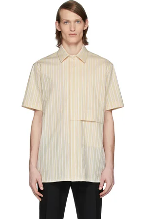 1017 ALYX 9SM Beige & White Logo Shirt