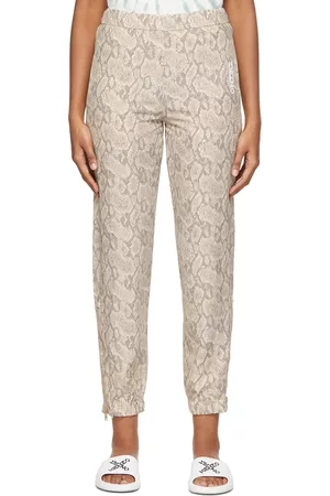 Kenzo Donna Pantaloni - Brown Acetate Lounge Pants