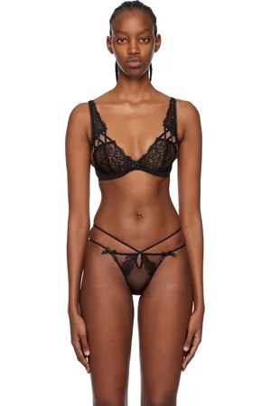 Agent Provocateur Black Cordellia Bra