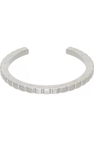 IN GOLD WE TRUST PARIS Silver Compass Dial Cuff