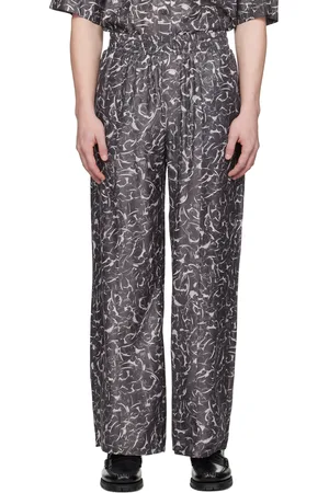 HAN Kjøbenhavn Gray Printed Trousers