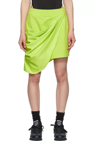 Reebok Donna Minigonne - Green Cotton Mini Skirt