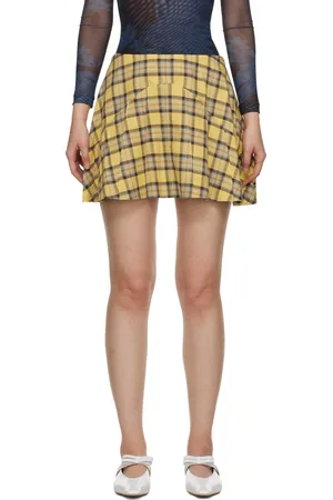 Collina Strada Yellow Sara Miniskirt