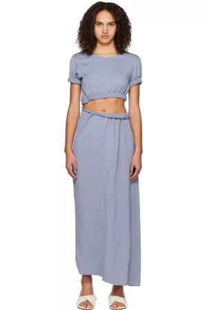 CHRISTOPHER ESBER Roll Sleeve Tee Maxi Dress