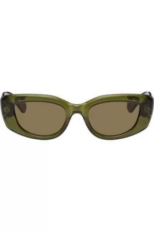 Lanvin Green Square Sunglasses