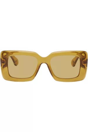 Lanvin Yellow Square Sunglasses