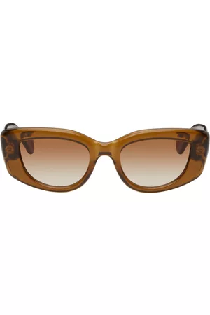 Lanvin Brown Cat-Eye Sunglasses