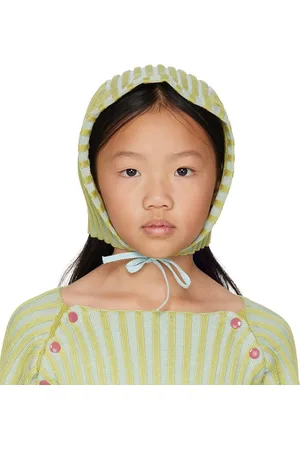 ECKHAUS LATTA SSENSE Exclusive Kids Green & Blue Bambino Bonnet