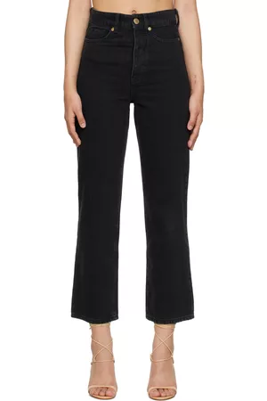 By Malene Birger Donna Pantaloni - Black Milium Jeans