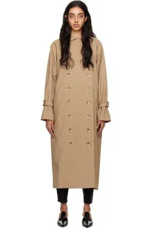 Totême Khaki Oversized Trench Coat