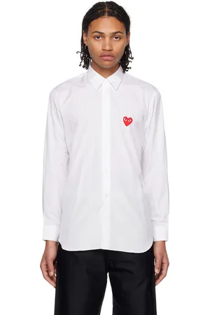 Comme des Garçons PLAY White Heart Shirt