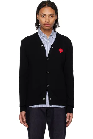 Comme des Garçons PLAY Black Invader Edition Heart Cardigan