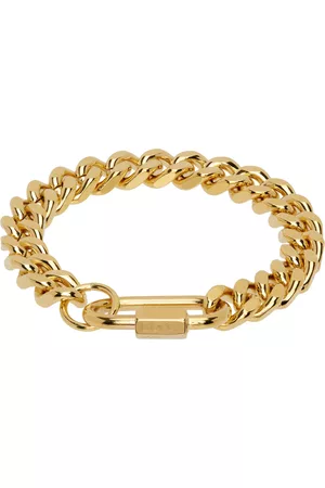In Gold We Trust Curb Chain Bracelet