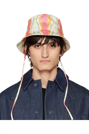 Jacquemus Uomo Cappelli - Multicolor 'Le Bob Gadjo' Beach Hat