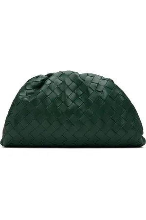 Bottega Veneta Green Teen Pouch