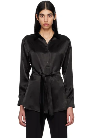 Max Mara Black Belted Shirt