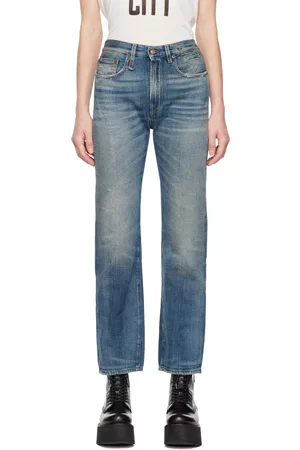 R13 Donna Jeans slim & sigaretta - Blue Courtney Slim Jeans