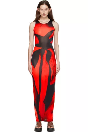 Louisa Ballou Red Sea Breeze Maxi Dress