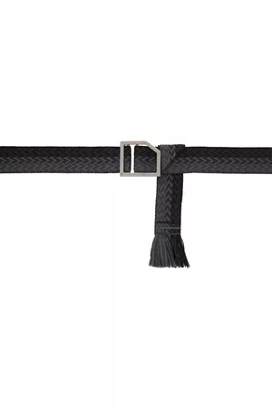 Lanvin Uomo Cinture - Gray Curb Belt