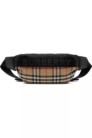 Burberry Donna Cinture - Beige Check Belt Bag