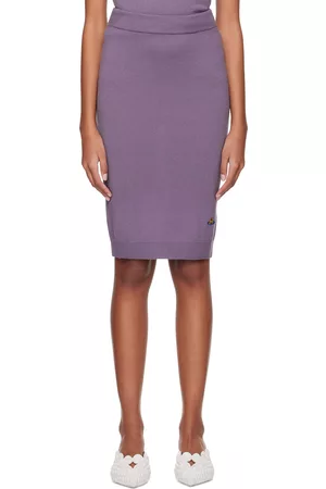 Vivienne Westwood Purple Bea Midi Skirt