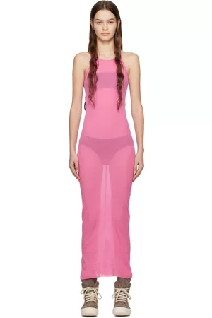 Rick Owens Donna Vestiti lunghi - Pink Tank Maxi Dress