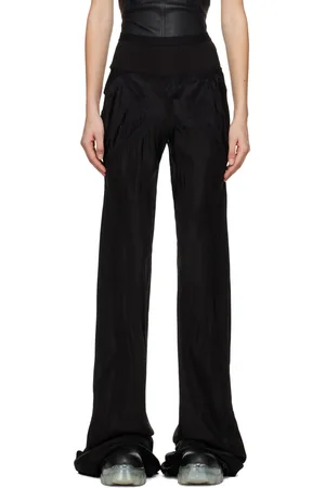 Rick Owens Black Bias Lounge Pants