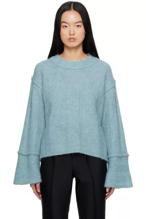 Dagmar Blue Crewneck Sweater