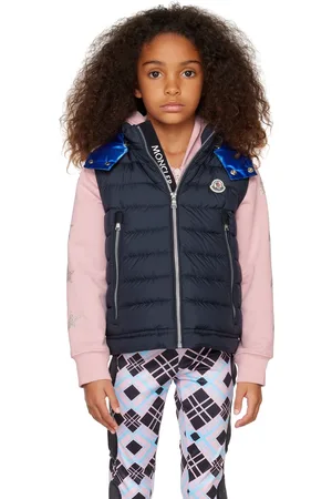 Moncler Kids Navy Laro Down Vest