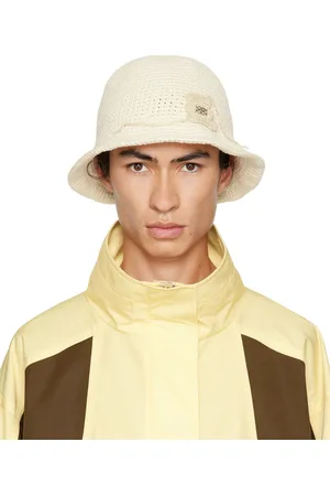 Kijun SSENSE Exclusive Off-White Baby Bear Bucket Hat