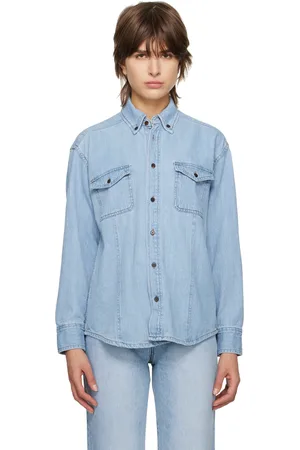 DUNST Blue Classic Denim Shirt