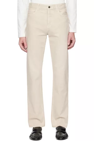 The Row Beige Carlisle Jeans