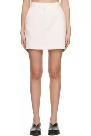 House of Dagmar Donna Minigonne - White Suit Miniskirt