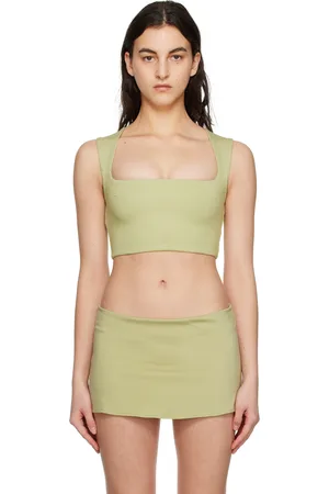 DANIELLE GUIZIO Green Celestial Tank Top