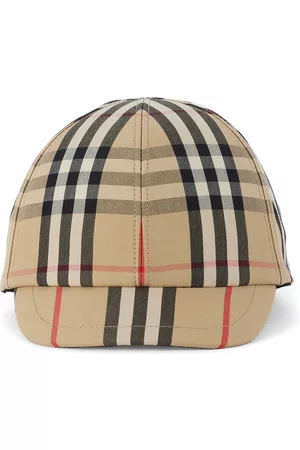 Burberry Cappelli con visiera - Baby Beige Vintage Check Cap