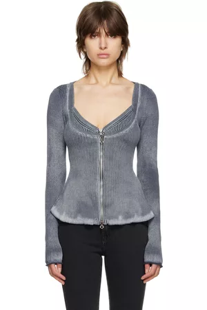 Diesel Donna Cardigan - Blue M-Idori Cardigan Set