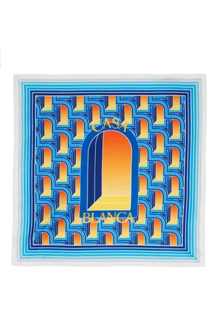 Casablanca Donna Sciarpe - Blue ' ' Small Scarf