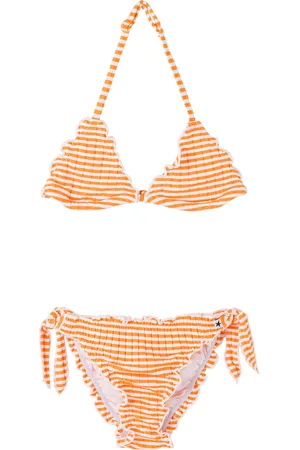 Molo Kids Orange & White Neola Bikini