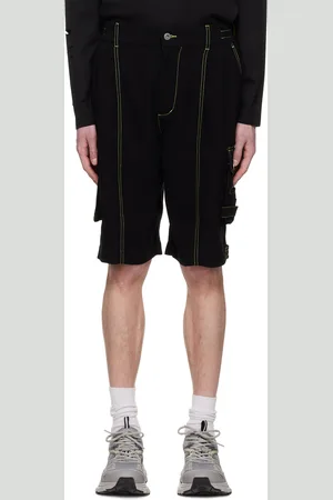 Feng Chen Wang Contrast Stitch Shorts