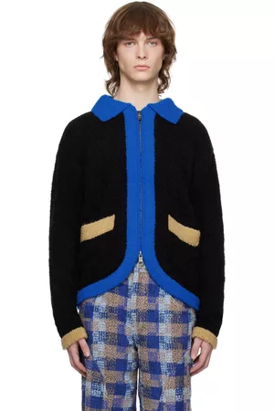 Andersson Bell Black Zip Cardigan